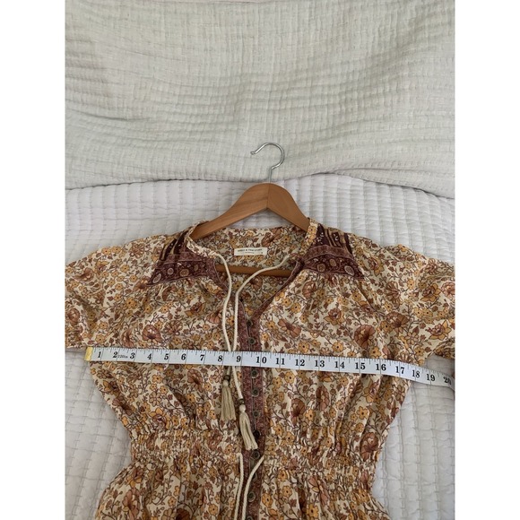Spell And The Gypsy Collective Dress XS Maxi Sundown Brown Spice Boho Hippie - Picture 11 of 12